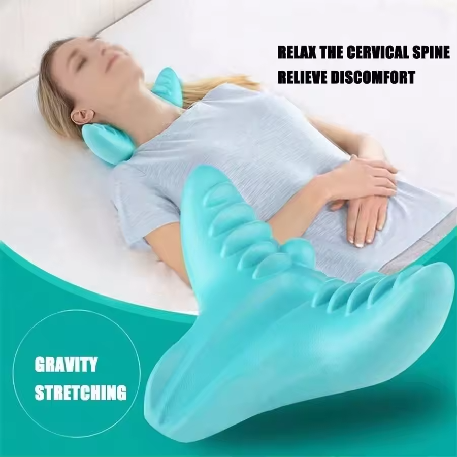 1pc Neck Massager Deep Kneading Relaxation Massager, Portable For Home And Travel