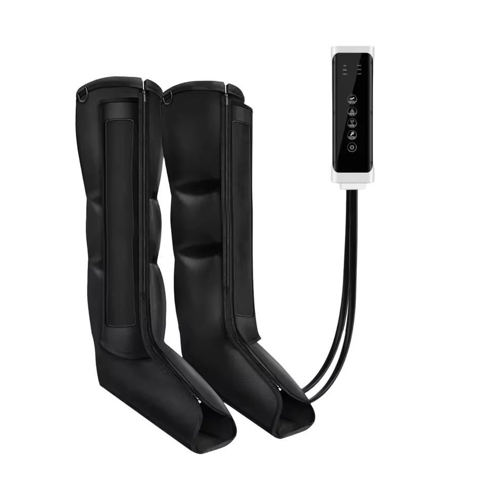 European Standard Plug Professional Leg Massager With Airbag Compression Massage System Featuring Dynamic Compression Function